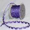 The Ribbon People Purple Satin Butterfly Embossed Garland Craft Ribbon 0.5" x 40 Yards